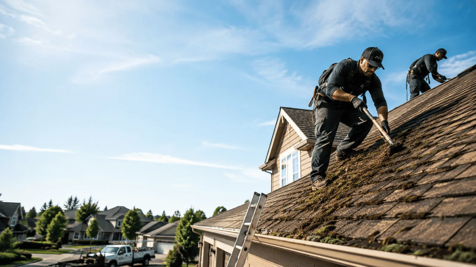 Roof Moss Removal in Shady Dale, GA near me